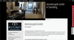 Desktop Screenshot of dimmleroptik.de